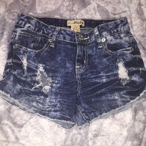 Mudd Dark Wash Shorts
